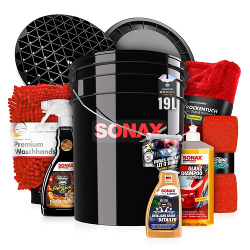 Sonax wasch set glanzshampoo - sonax,